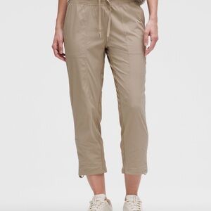 Lululemon Athletica dance studio mid rise crop pants.
